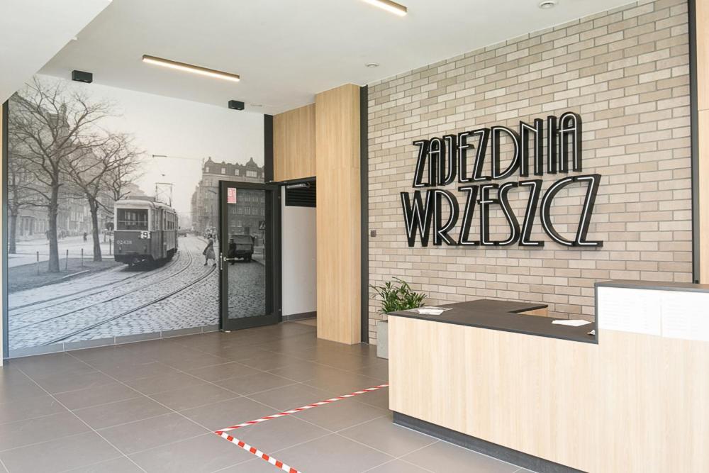 Ferienwohnung Apartament Black Zajezdnia Wrzeszcz Danzig Exterior foto